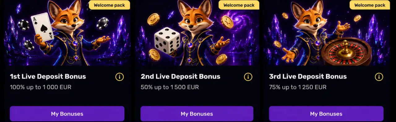 luckyboom casino live bonus